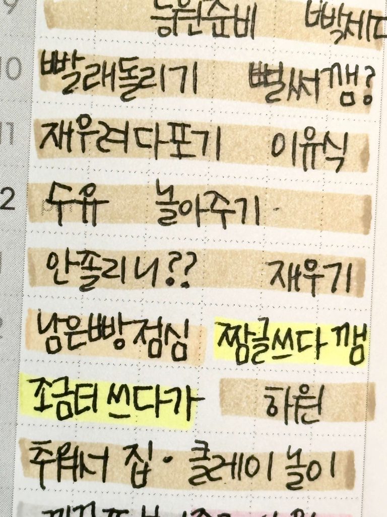 PDS 다이어리 기록